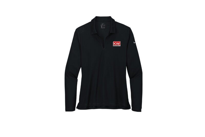 KW Commercial | Nike Ladies Long Sleeve Polo - Image 2