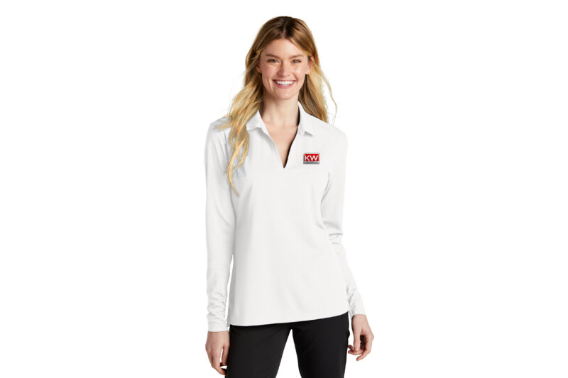 KW Commercial | Nike Ladies Long Sleeve Polo - Image 3