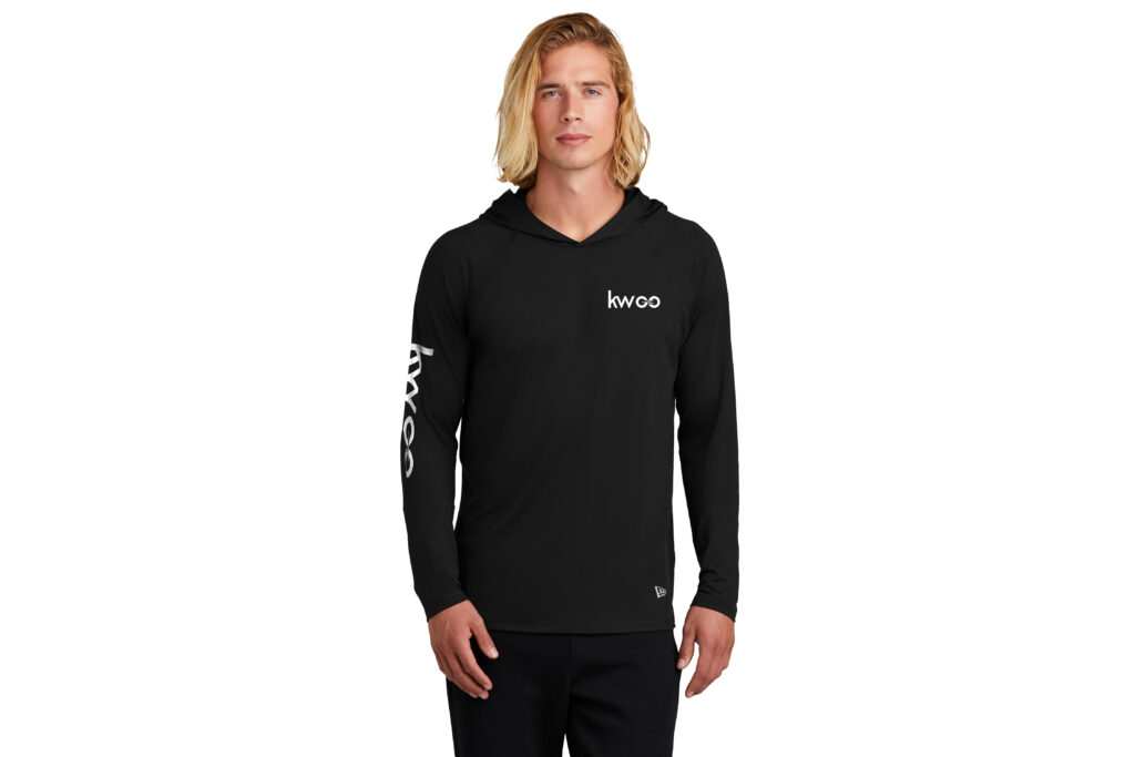 KW Go | New Era® Power Long Sleeve Hoodie - Direct To Film