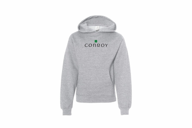Conroy Apparel | Youth Midweight Hooded Sweatshirt - Image 2