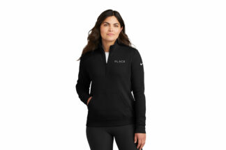 PLACE | Nike Women's Club Fleece Sleeve Swoosh 1/2-Zip